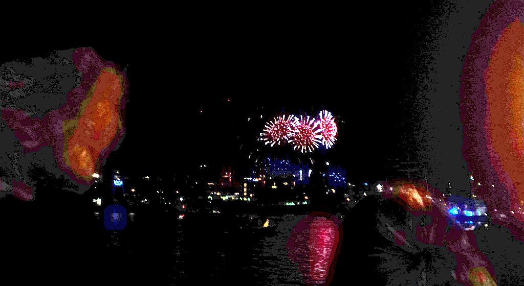 Sail 2015 - Vuurwerk - Amsterdam